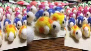 ハンドメイド羊毛フェルト作品のご紹介