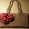 CROCHET How to #Crochet Wool Felt Handbag TUTORIAL #20 LEARN CROCHET