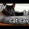 How to Make Felt Cat Cave : DIY