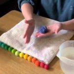 How to make felt balls with Rachael Greenland